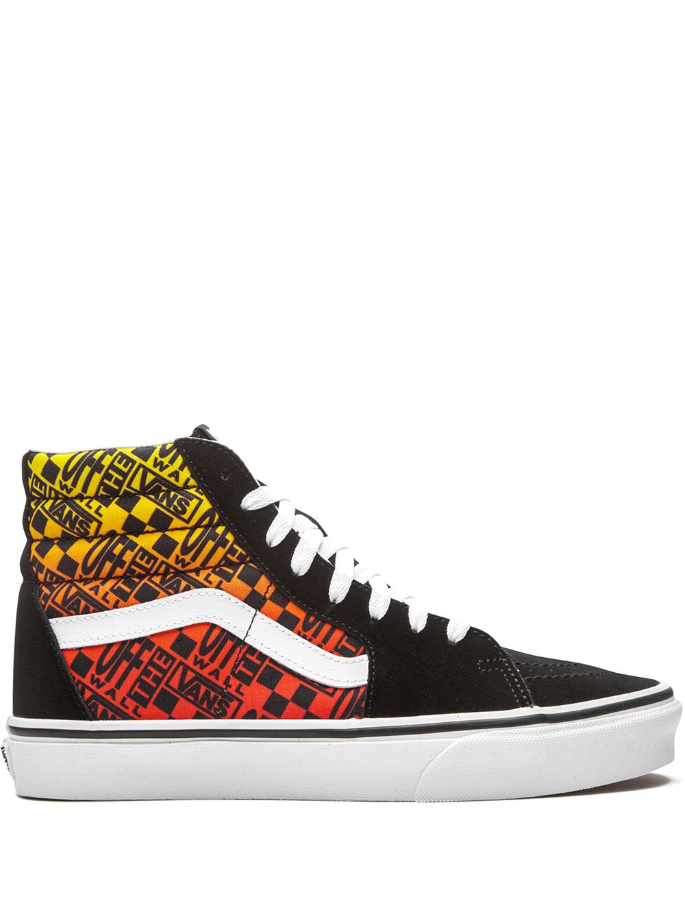 Vans Sk8 Hi Flame 运动鞋 - 黑色