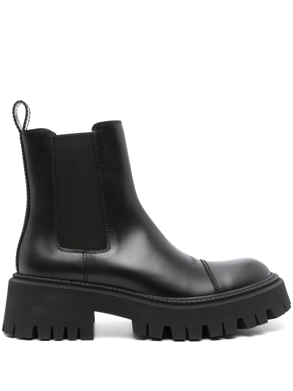 Balenciaga 巴黎世家 Tractor 低跟短靴 - 黑色