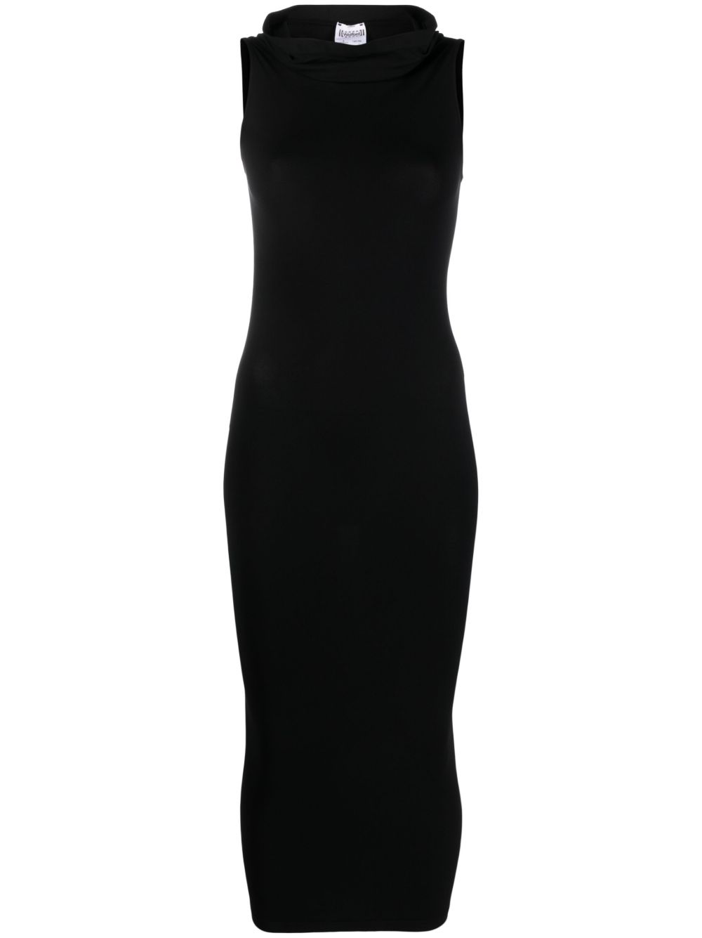 Wolford Fatal Cut Out 中长连衣裙 - 黑色