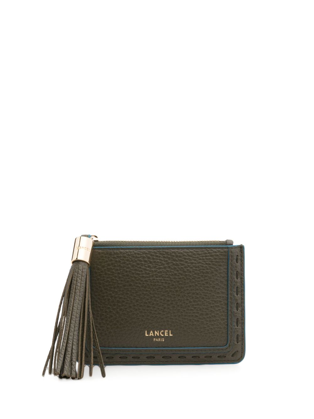 Lancel Premier Flirt 流苏细节卡夹 - 绿色