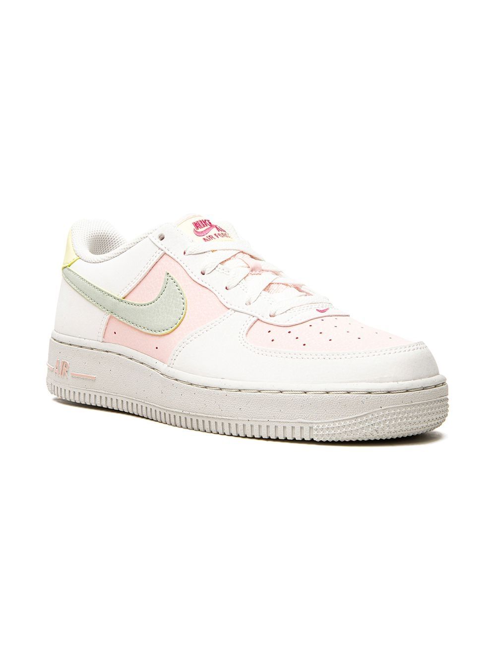 Nike Kids Air Force 1 Low 板鞋 - 白色