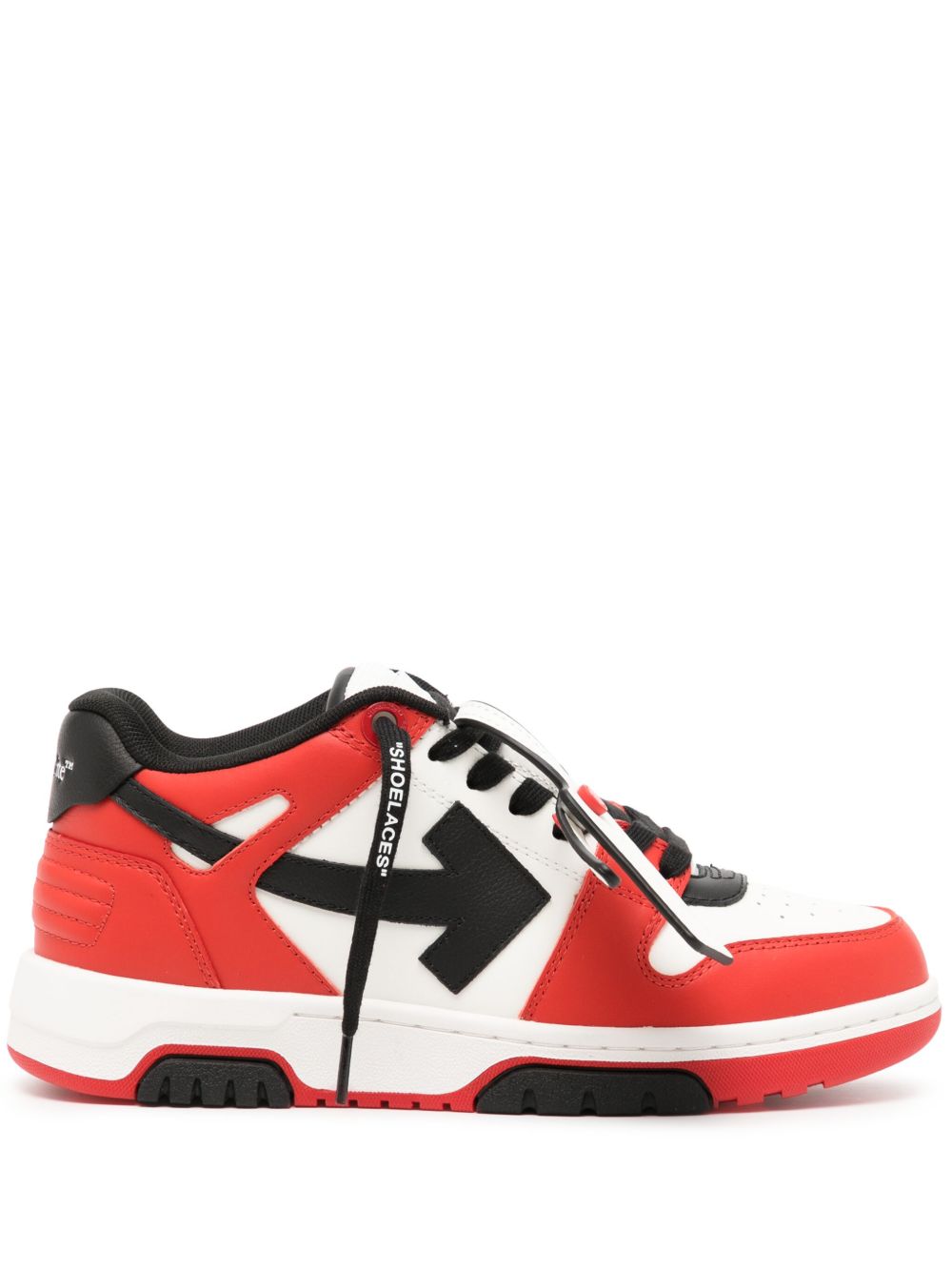 Off-White Out Of Office 运动鞋 - 红色