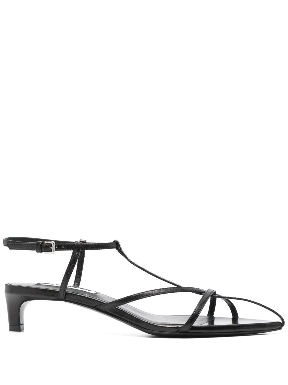 Jil Sander New Tripon 低跟凉鞋（3.5厘米） - 黑色