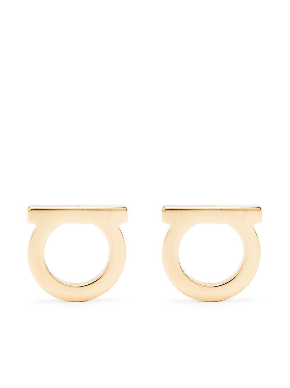 Ferragamo Gancini 耳钉 - 金色