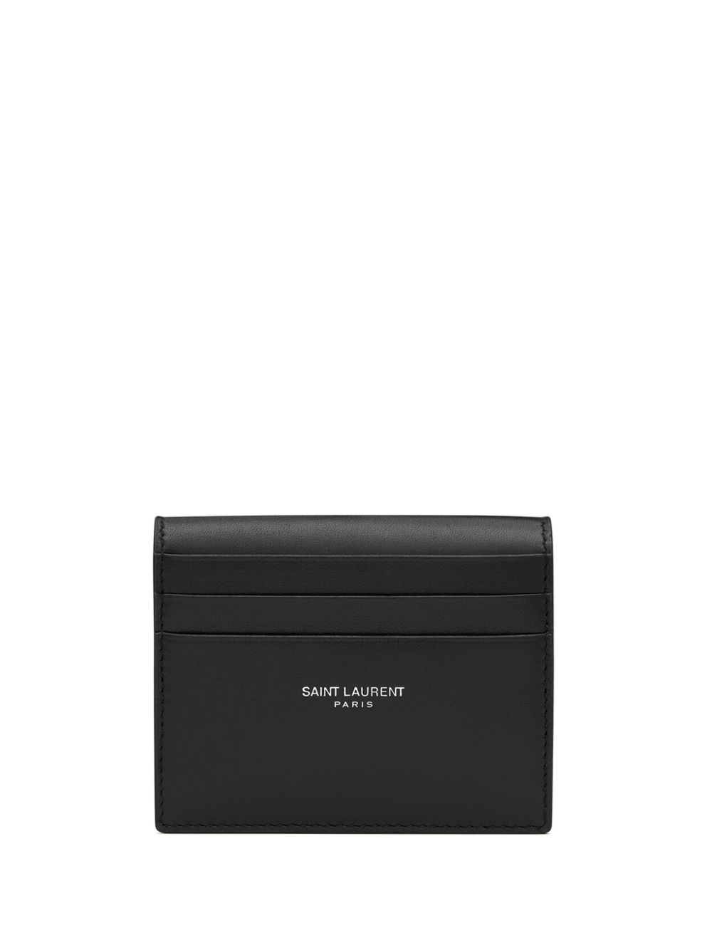 Saint Laurent Paris 双面卡夹 - 黑色