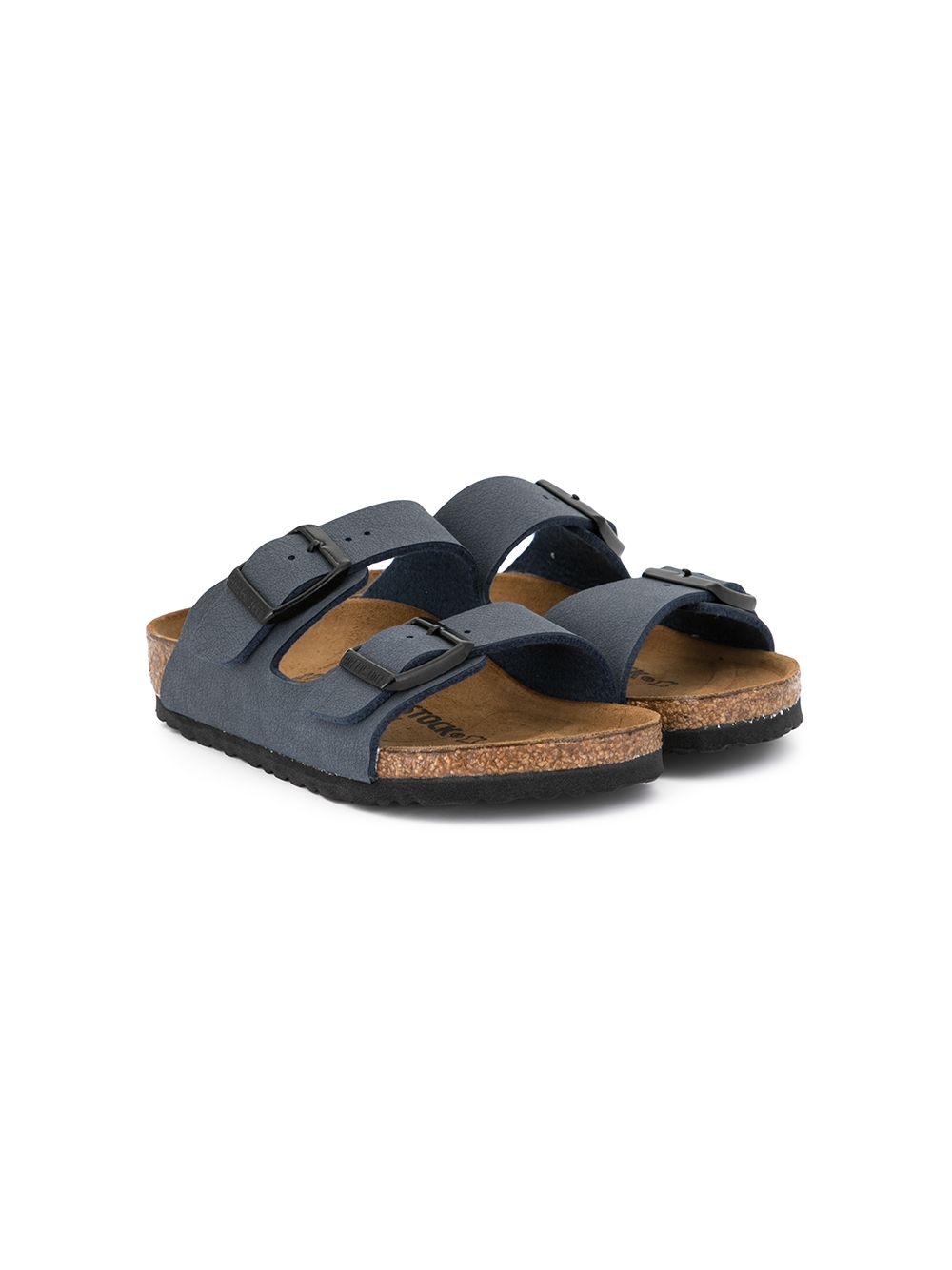 Birkenstock Kids Arizona 搭扣凉鞋 - 蓝色