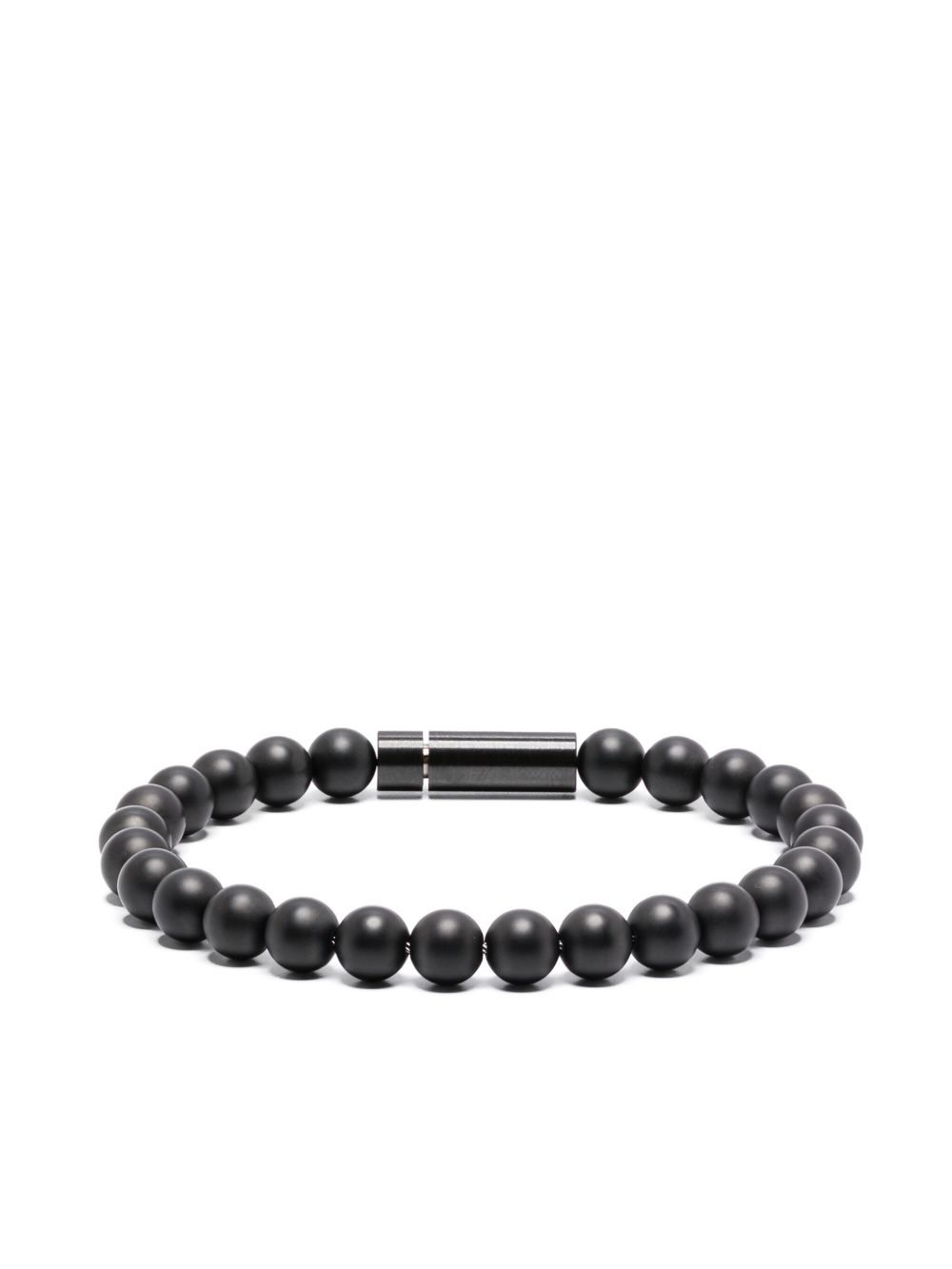 Le Gramme ceramic-beads bracelet - 黑色