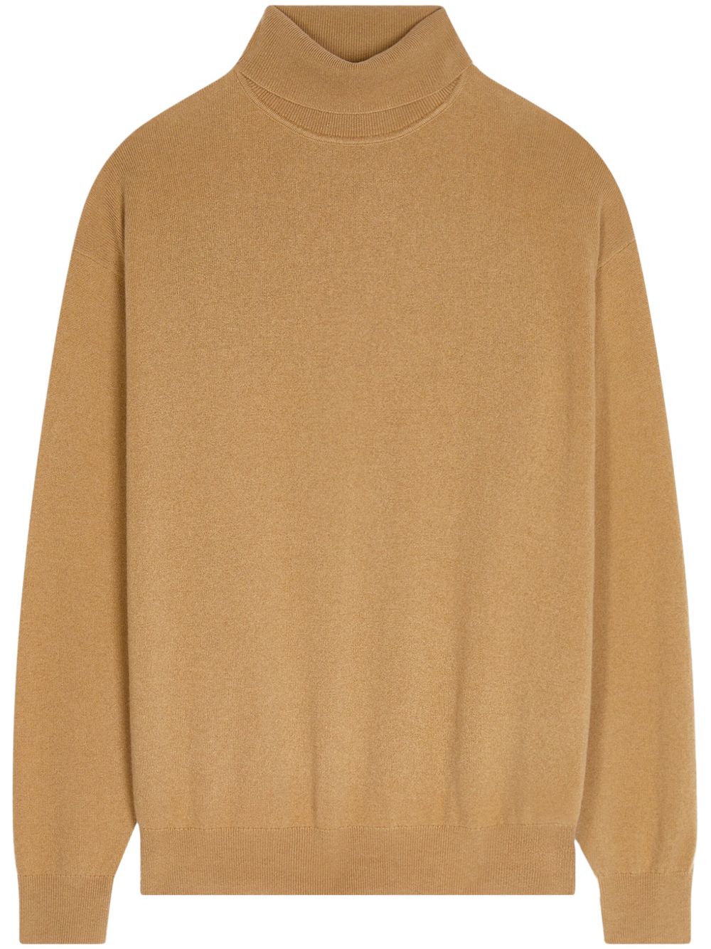 DRIES VAN NOTEN 高领羊绒毛衣 - 褐色