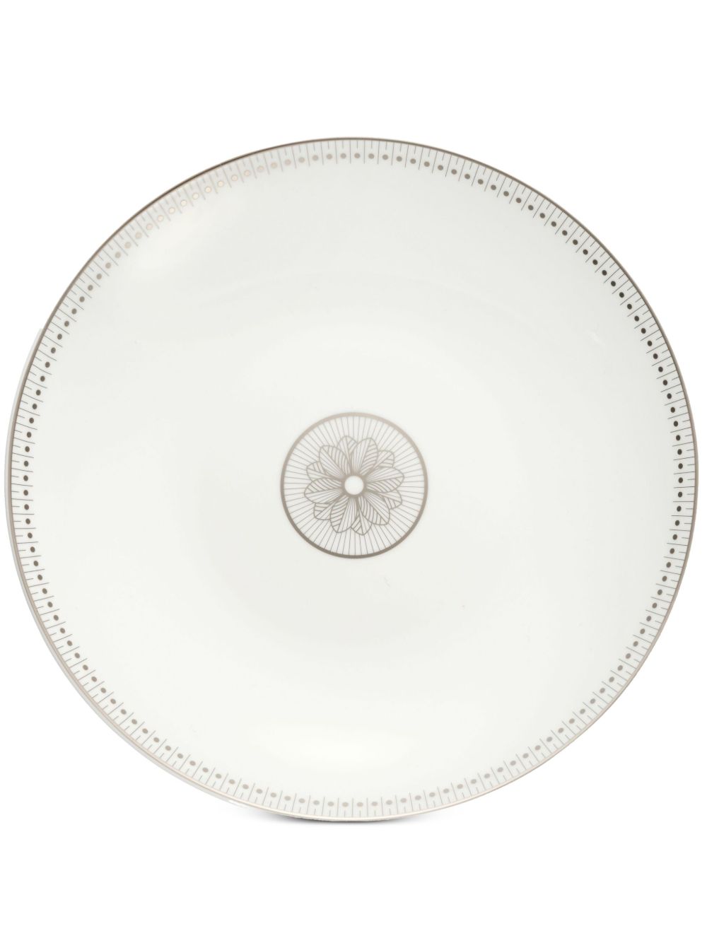 Christofle Platinium Malmaison Impériale 无盖蔬菜餐盘 - 白色