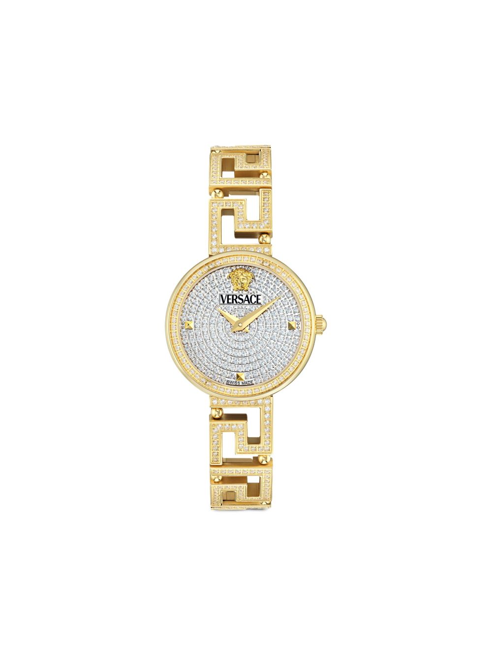 Versace Greca Goddess 28毫米腕表 - 银色