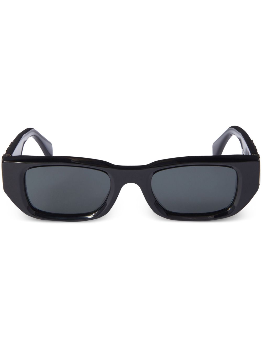 Off-White Eyewear Fillmore 长方形框太阳眼镜 - 黑色