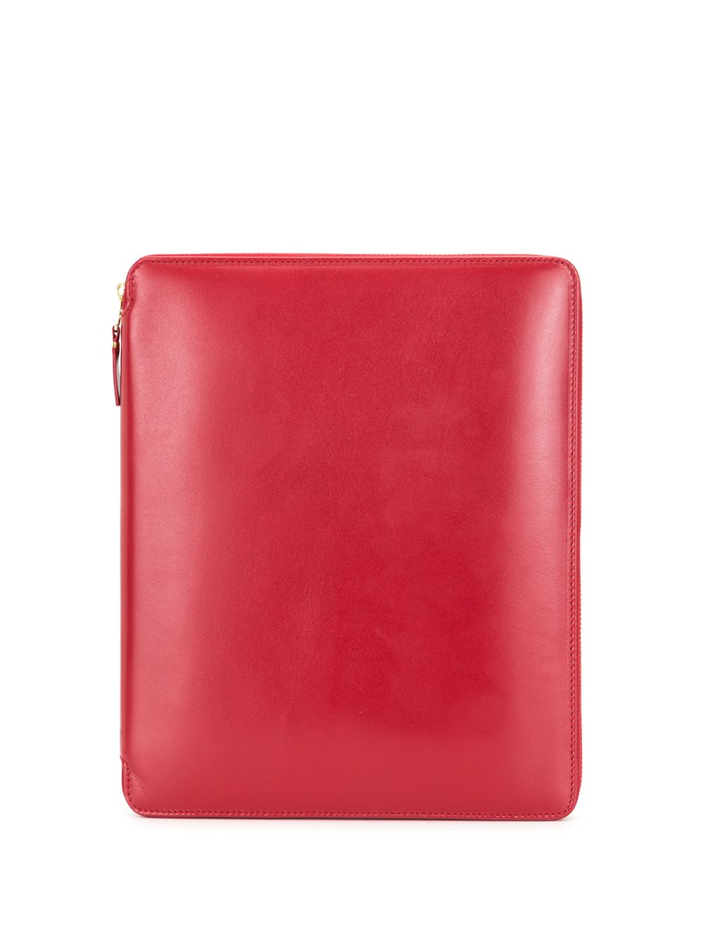 Comme Des Garçons Wallet 拉链皮质钱包 - 红色