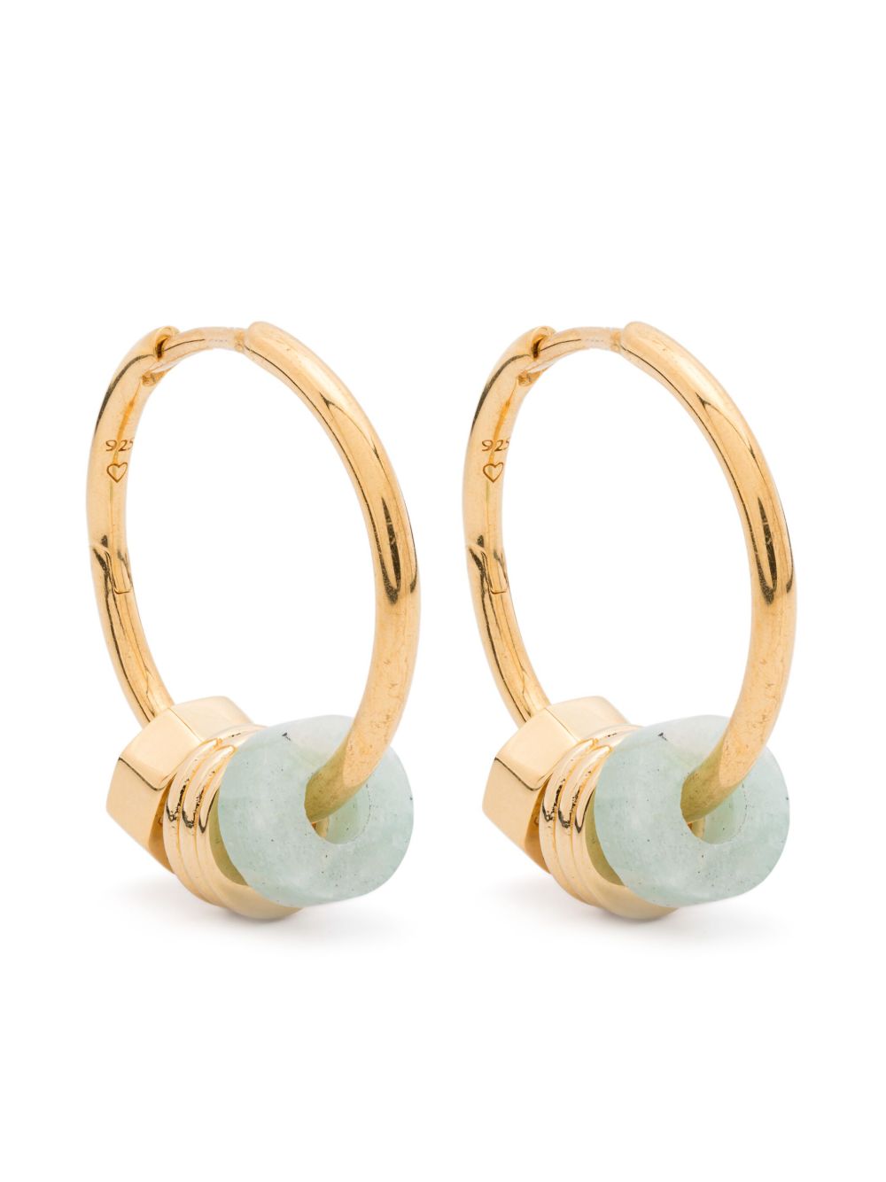 Missoma Abacus earrings - 金色
