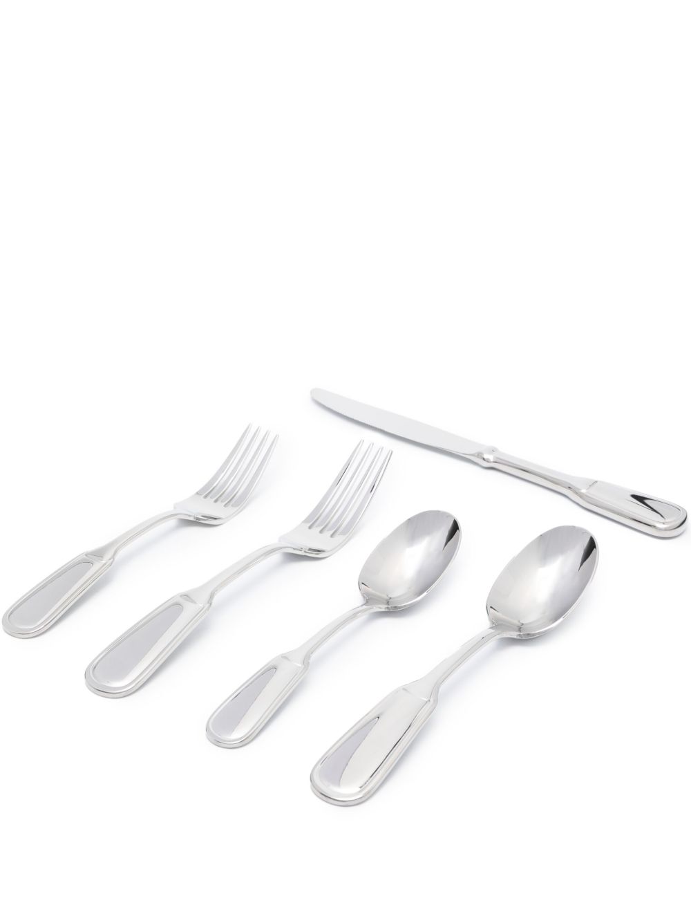 Ralph Lauren Home Wentworth 餐具（五件装） - 银色