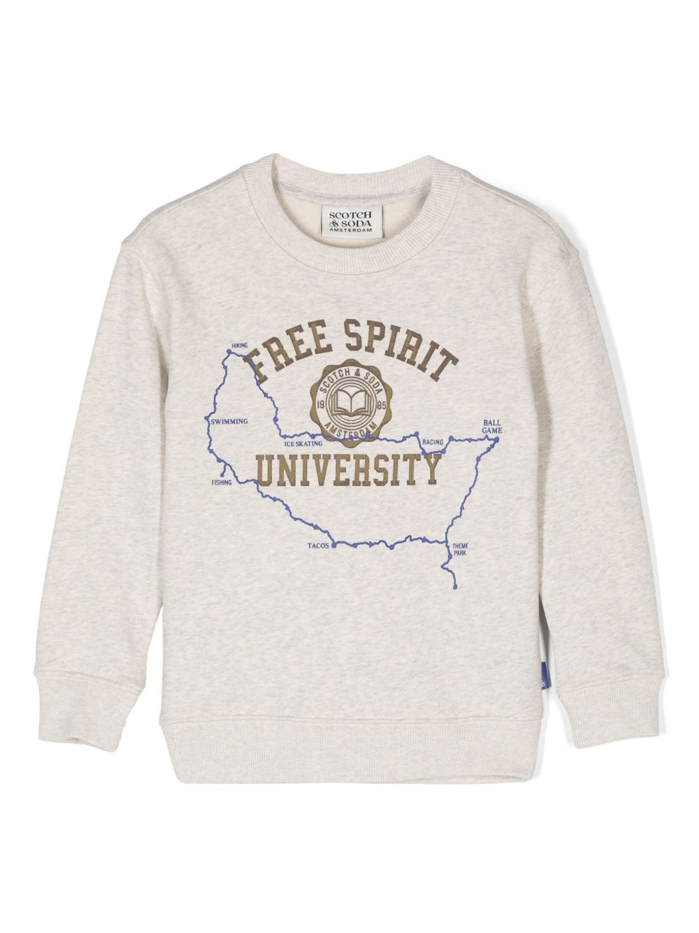 Scotch & Soda 混色效果卫衣 - 灰色