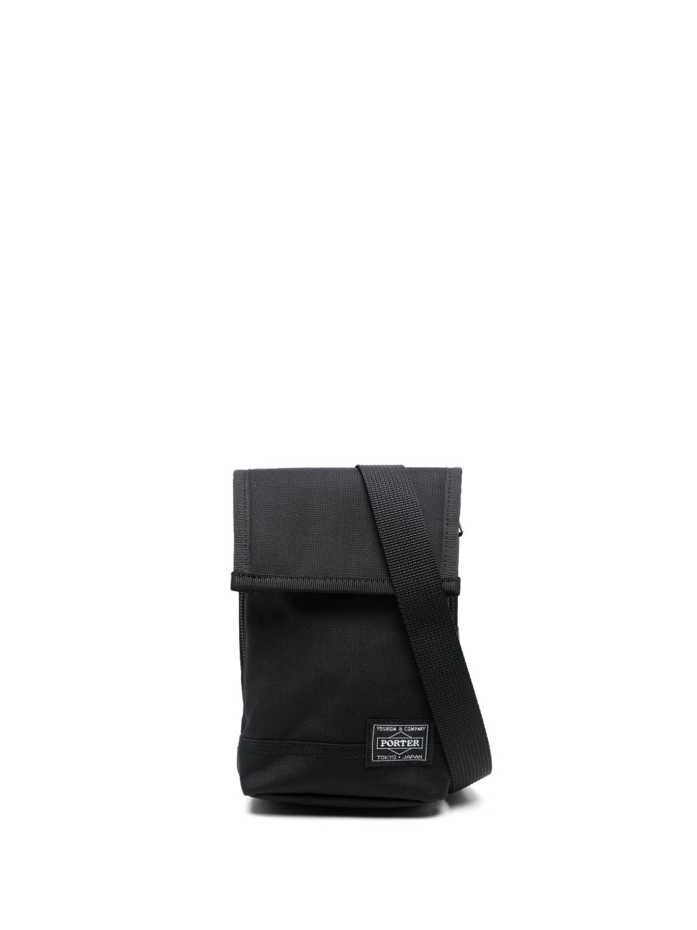 Comme des Garçons Homme 标贴邮差包 - 黑色