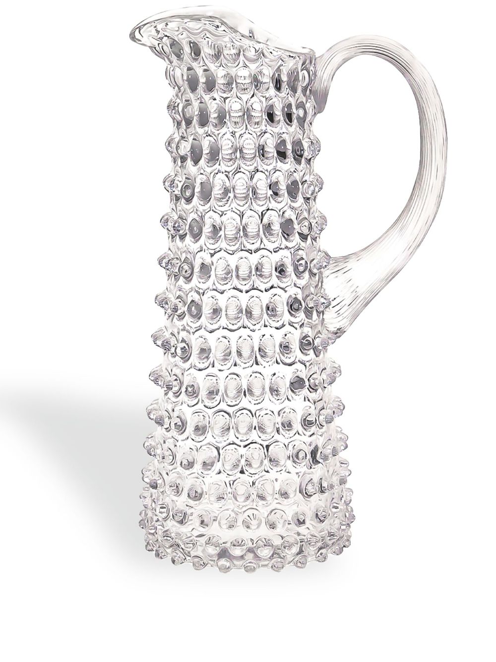 KLIMCHI Hobnail 水晶玻璃水壶 - 白色
