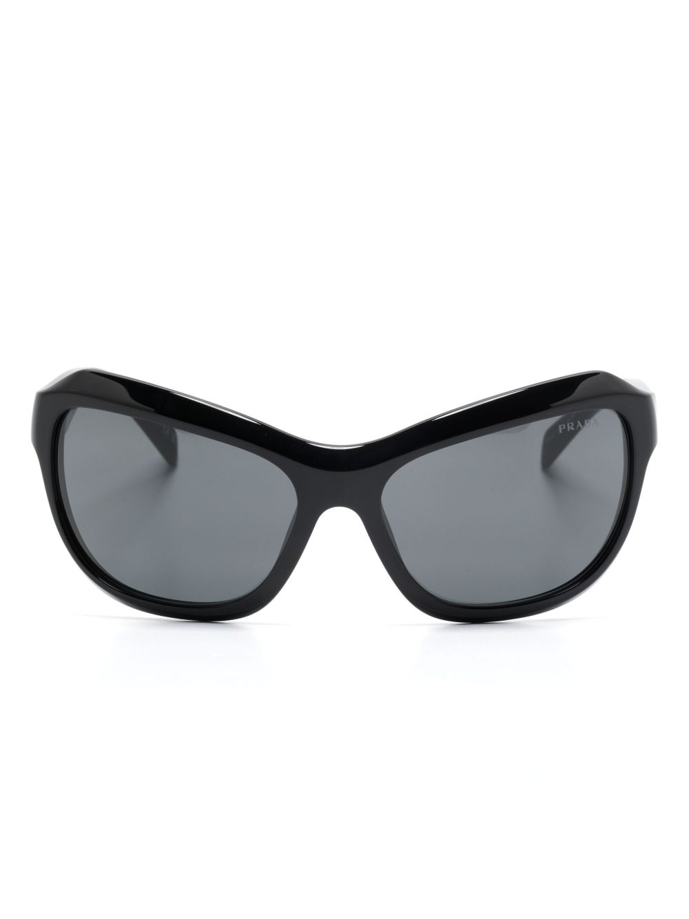 Prada Eyewear Swing 太阳眼镜 - 黑色
