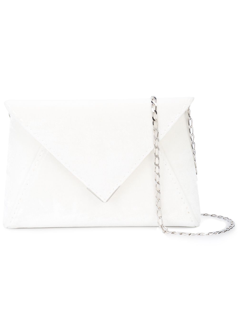 Tyler Ellis Lee Pouchet small clutch - 白色