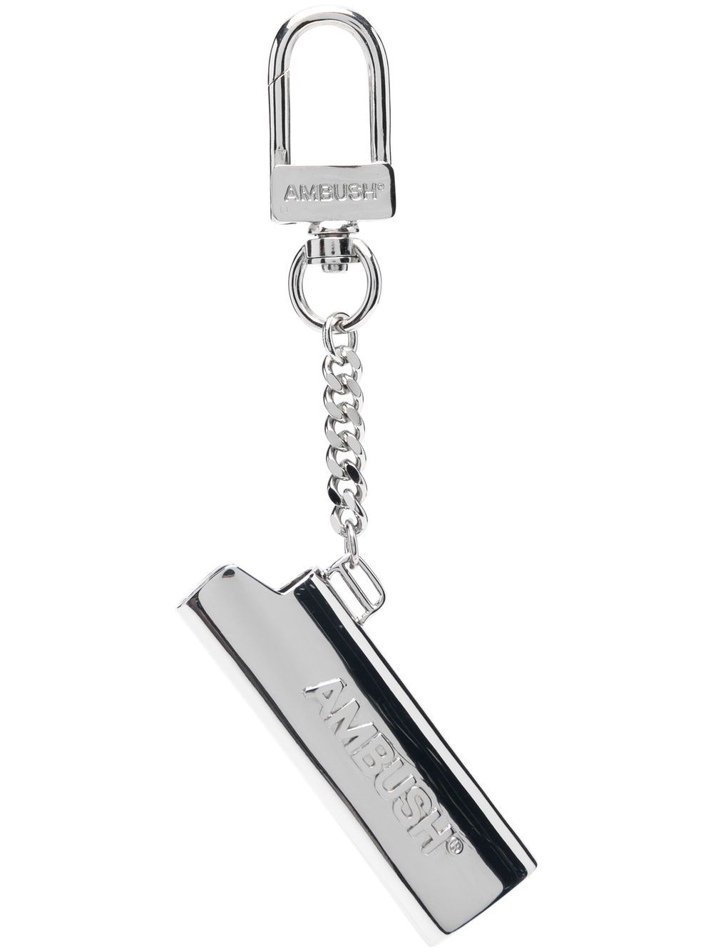 AMBUSH Lighter Case logo雕刻钥匙扣 - 灰色