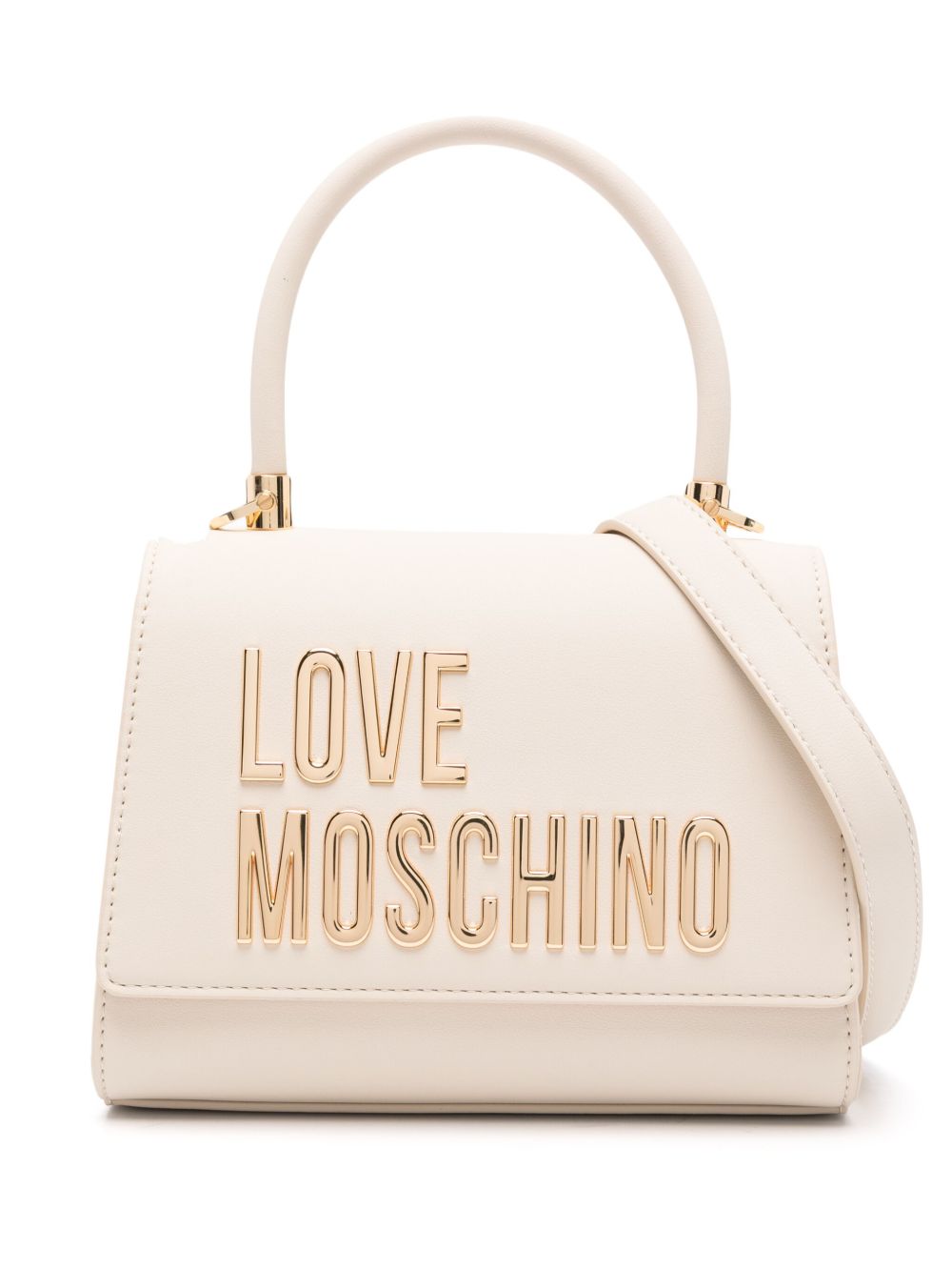 Love Moschino logo字母托特包 - 中性色