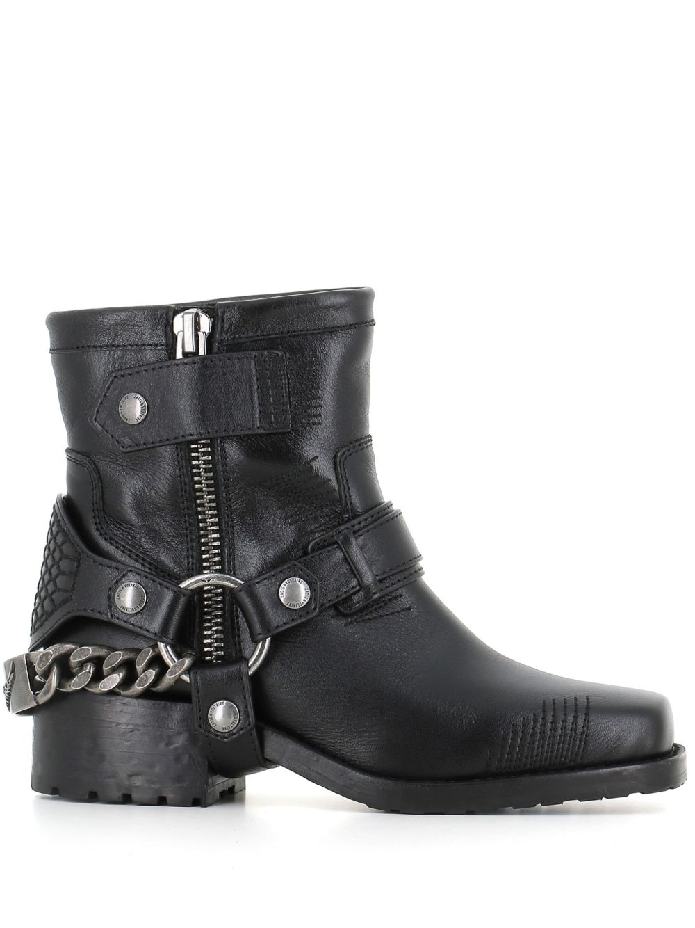 Zadig&Voltaire Igata 及踝靴 - 黑色