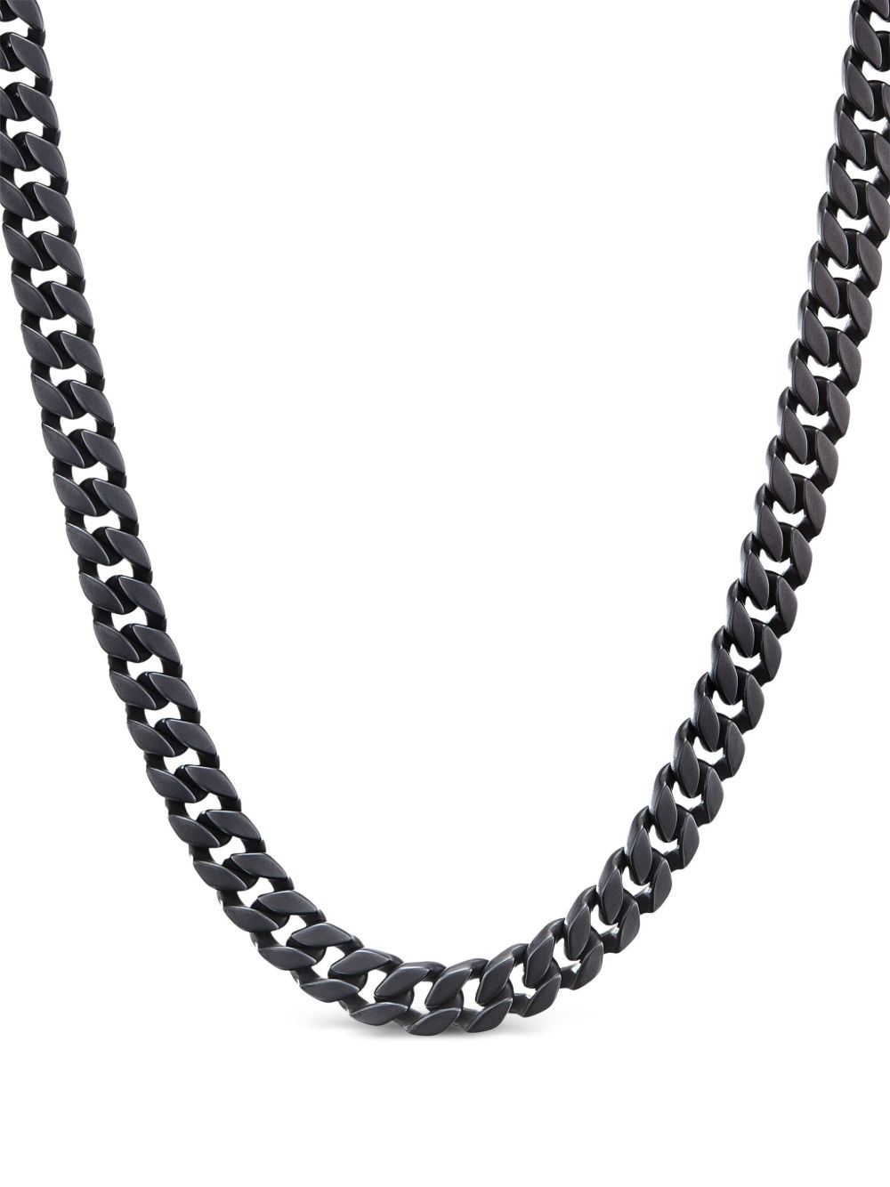 David Yurman Curb Chain 钛合金项链 - 黑色