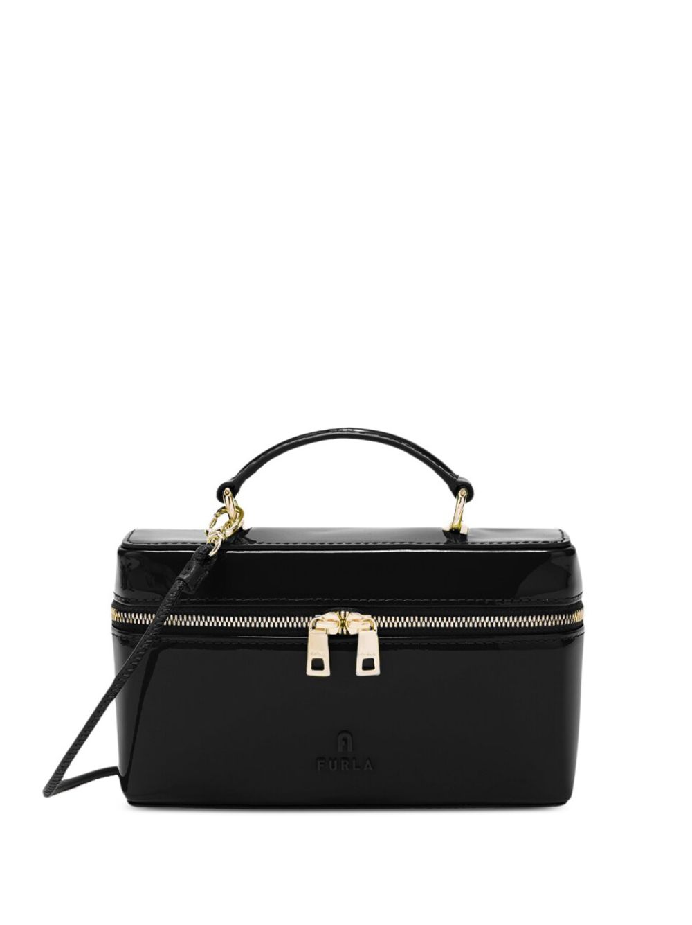Furla Camelia 迷你单肩包 - 黑色