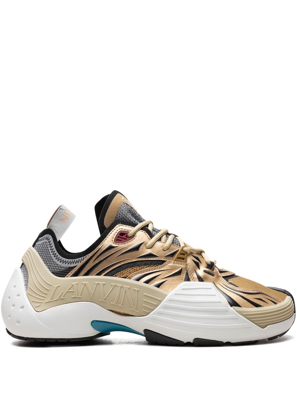 Lanvin Flash-X Gold 运动鞋 - 金色