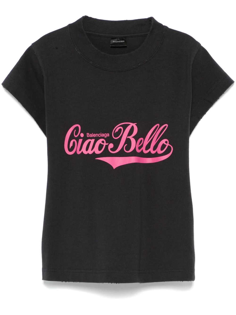 Balenciaga Ciao Bello T恤 - 黑色
