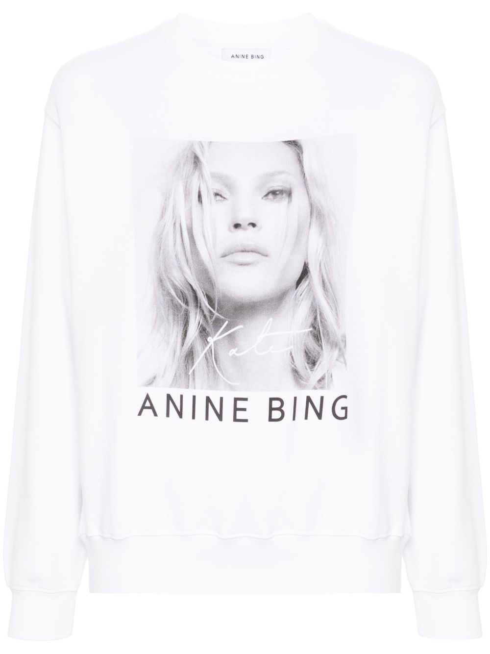ANINE BING Ramona 棉卫衣 - 白色