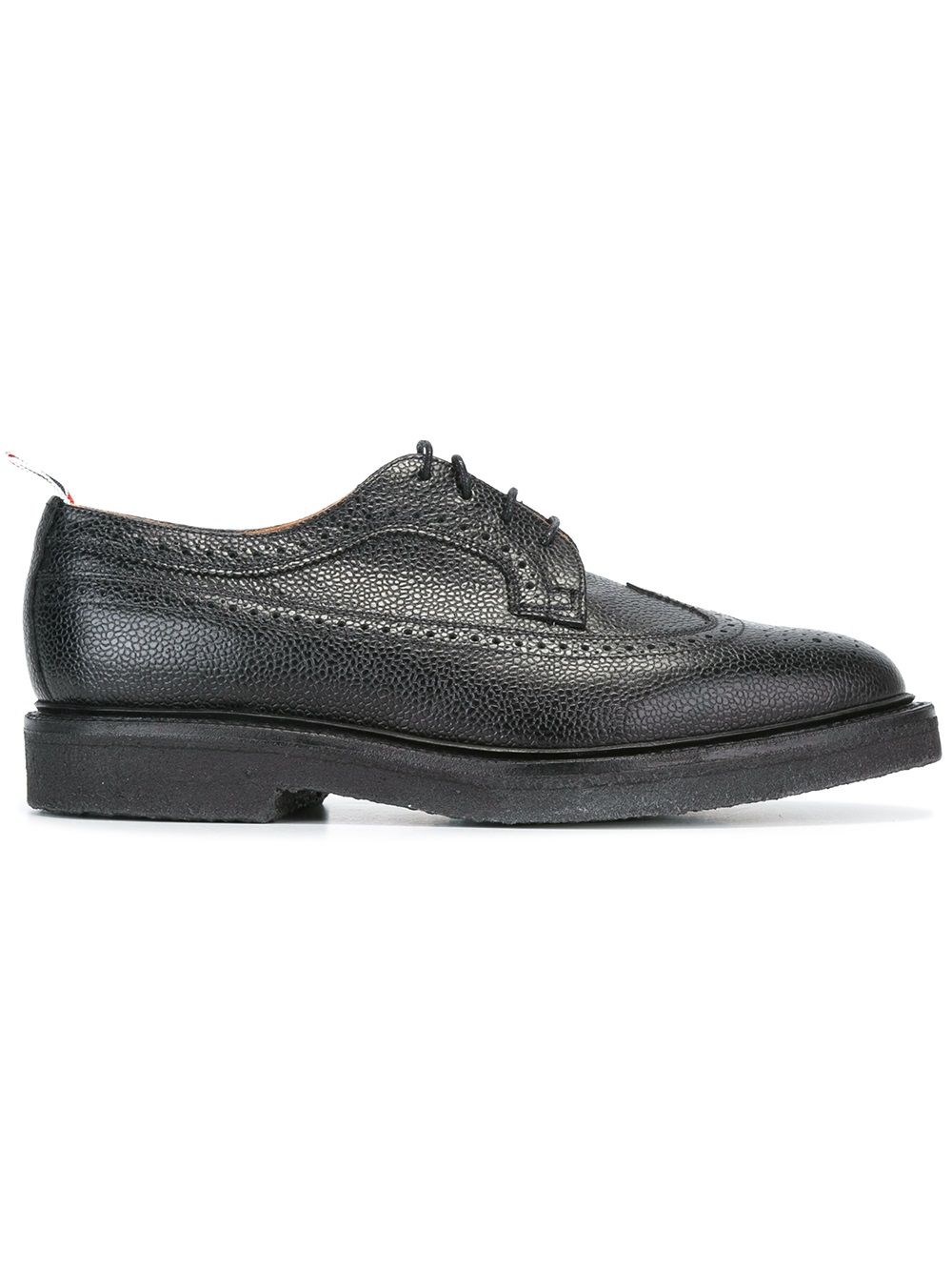 Thom Browne 经典布洛克鞋 - 黑色