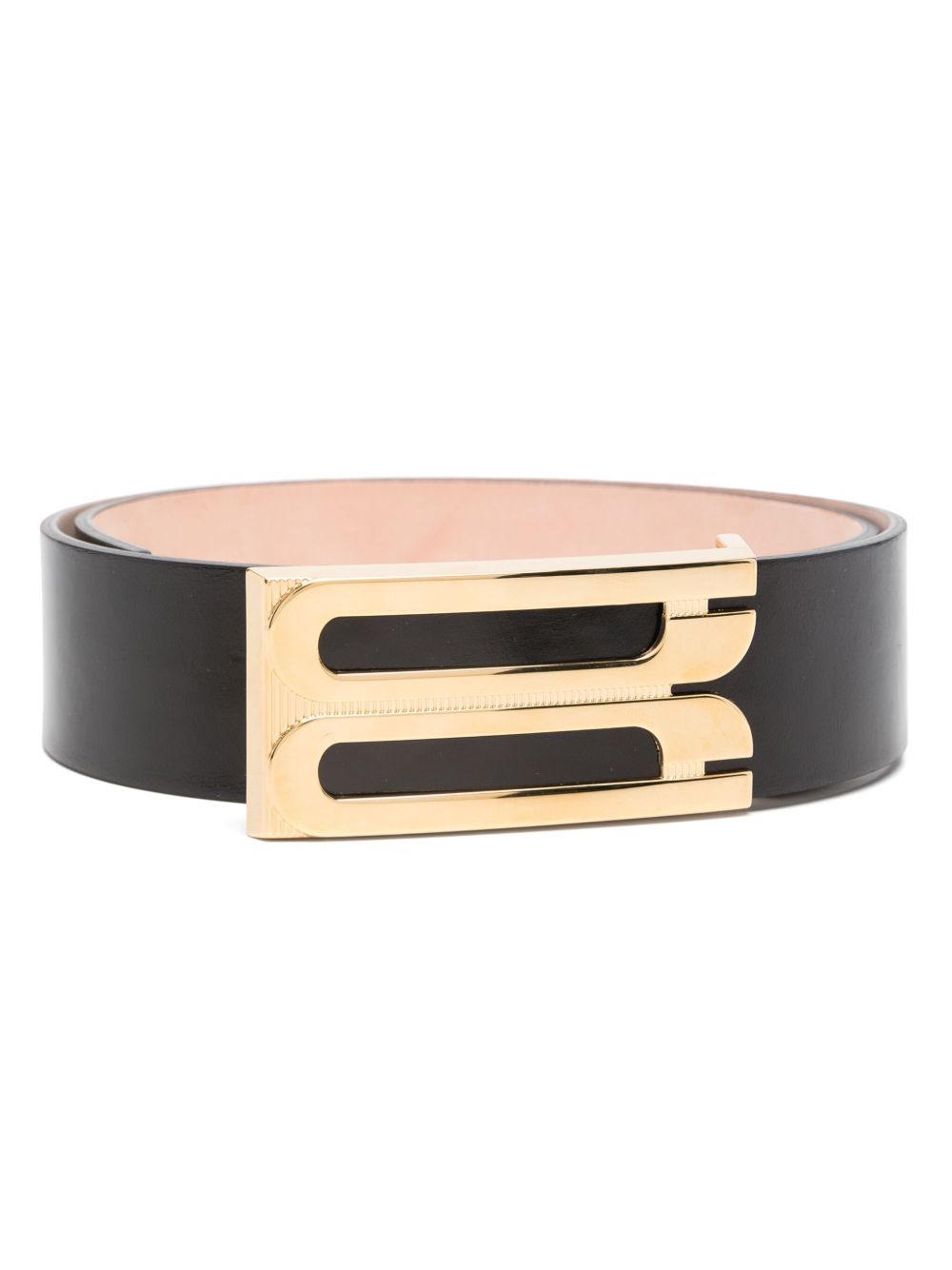 Victoria Beckham Jumbo Frame 腰带 - 黑色