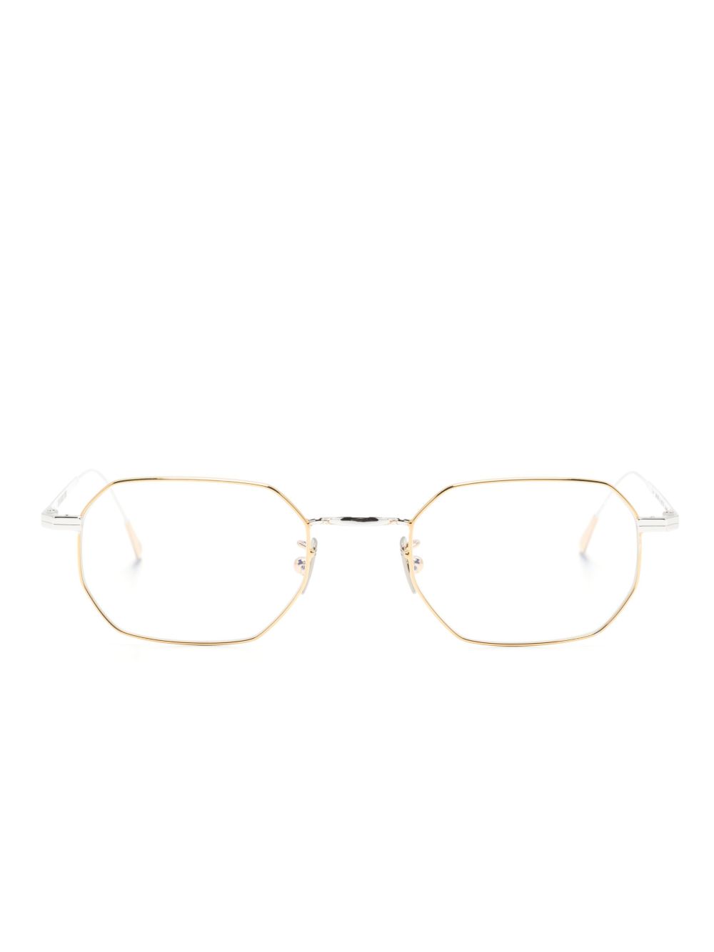 Cutler & Gross 0005 圆框眼镜 - 银色