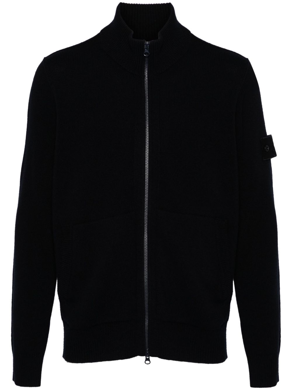 Stone Island 罗盘徽章开衫 - 蓝色