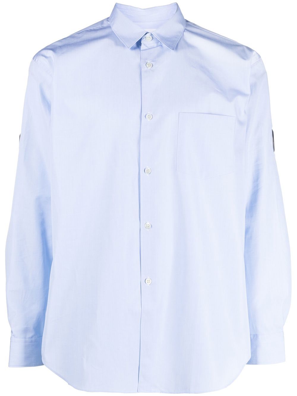 Comme Des Garçons Shirt 镂空细节衬衫 - 蓝色