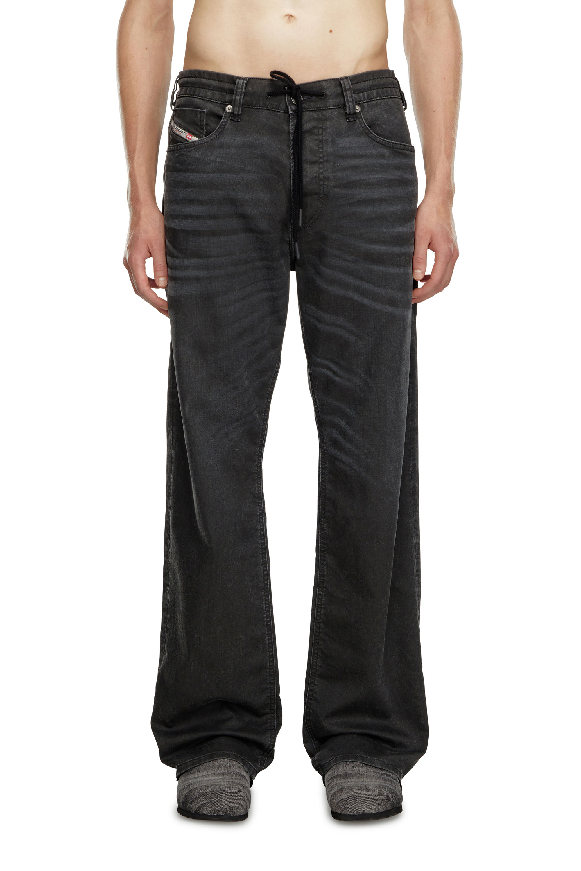 Diesel - Relaxed 2080 D-Reel Joggjeans - Jeans - Man - Black