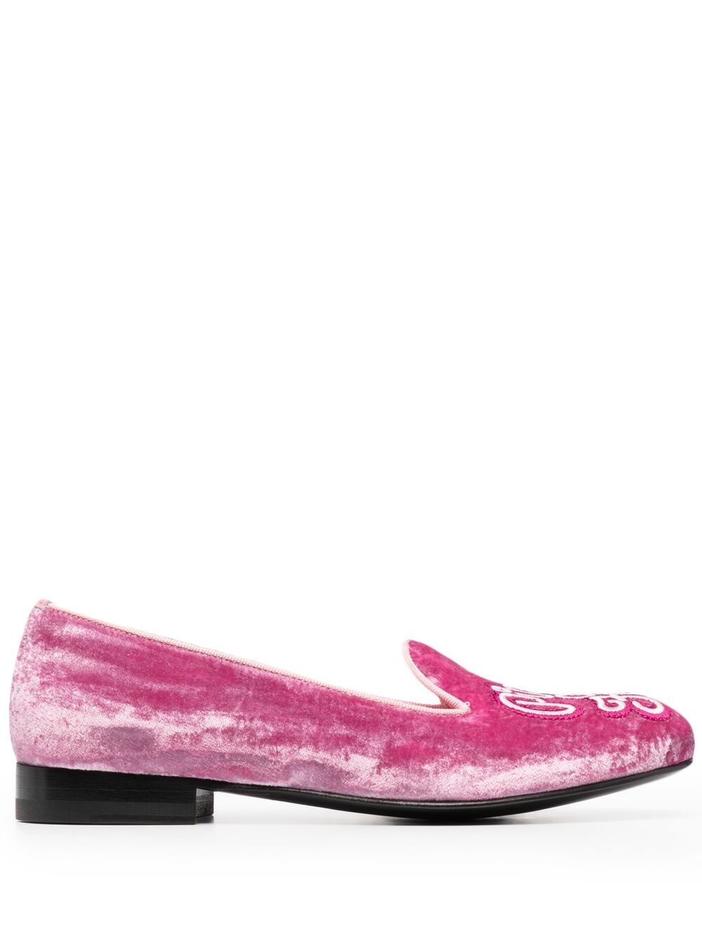 Scarosso Brian Atwood Lady Nolita 乐福鞋 - 粉色