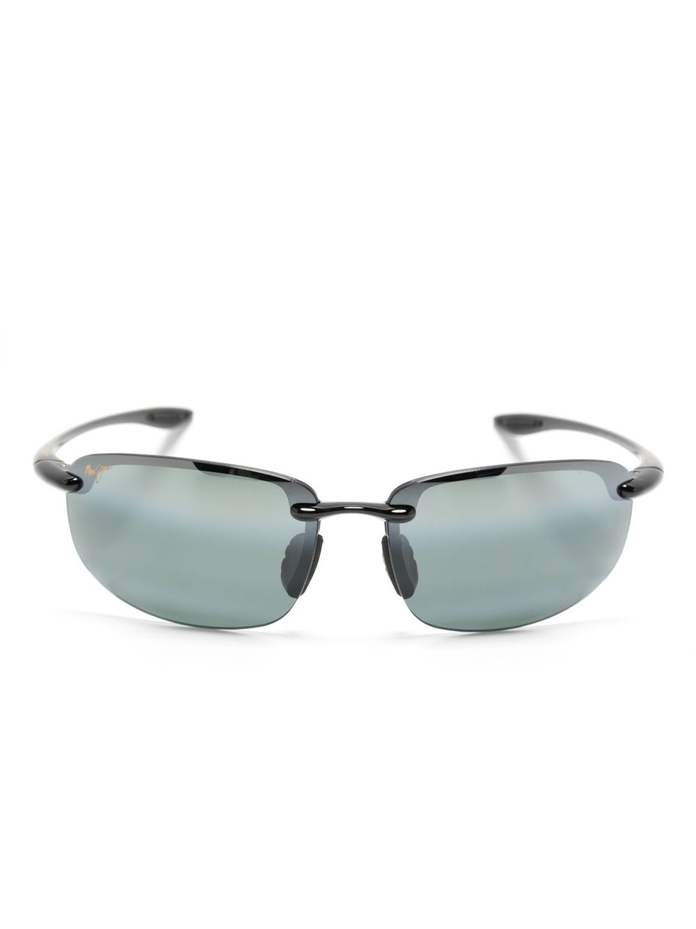 Maui Jim Hookipa 长方形框太阳眼镜 - 黑色