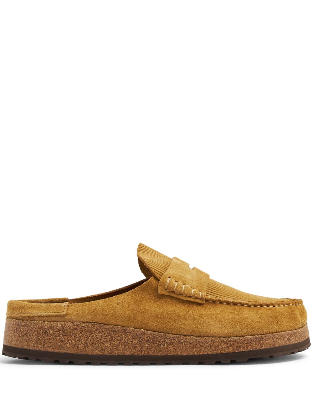 Birkenstock Naples 绒面皮乐福鞋 - 中性色