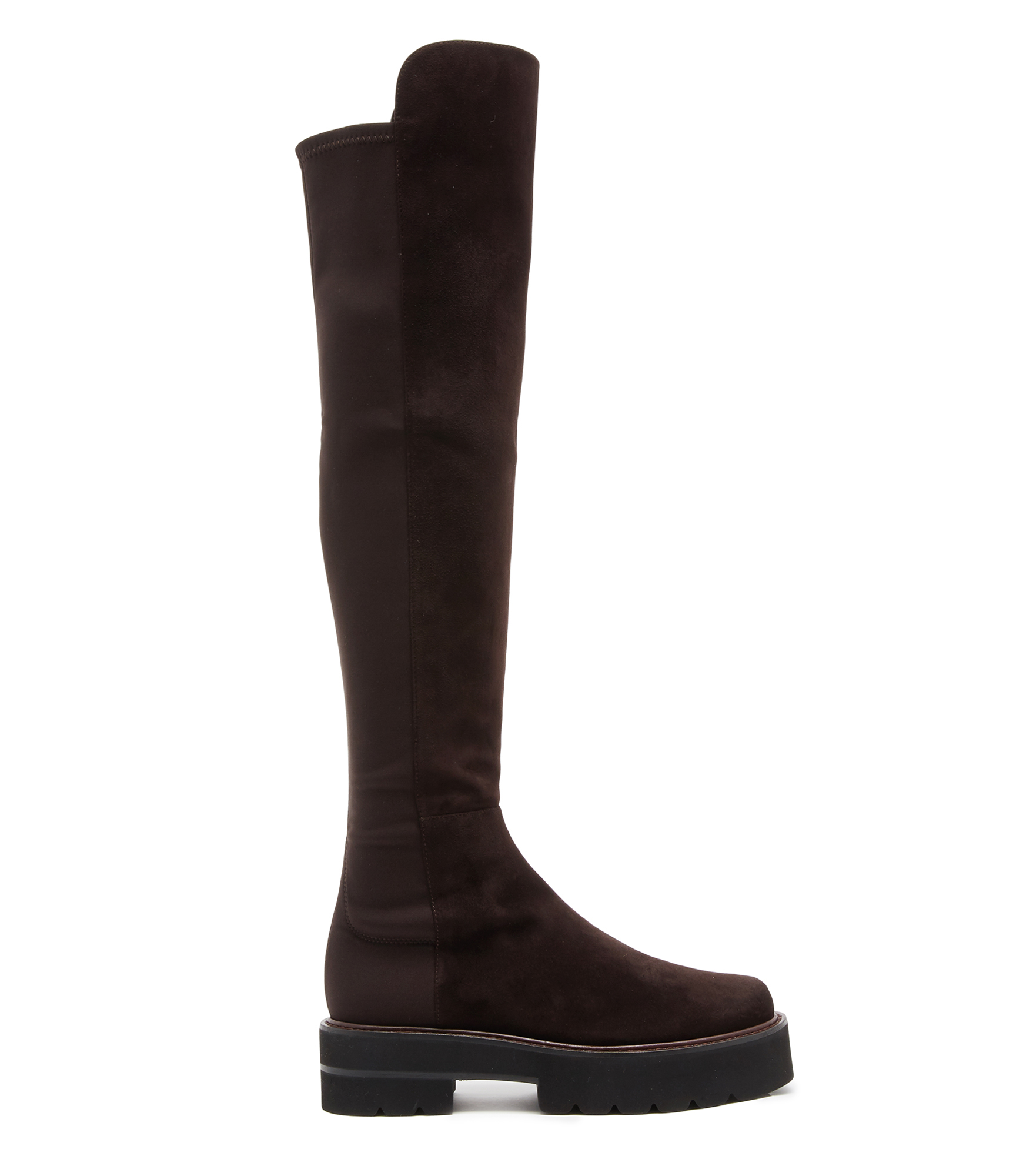Stuart Weitzman 5050 Ultralift - Woman Boots And Booties Ebony 37.5