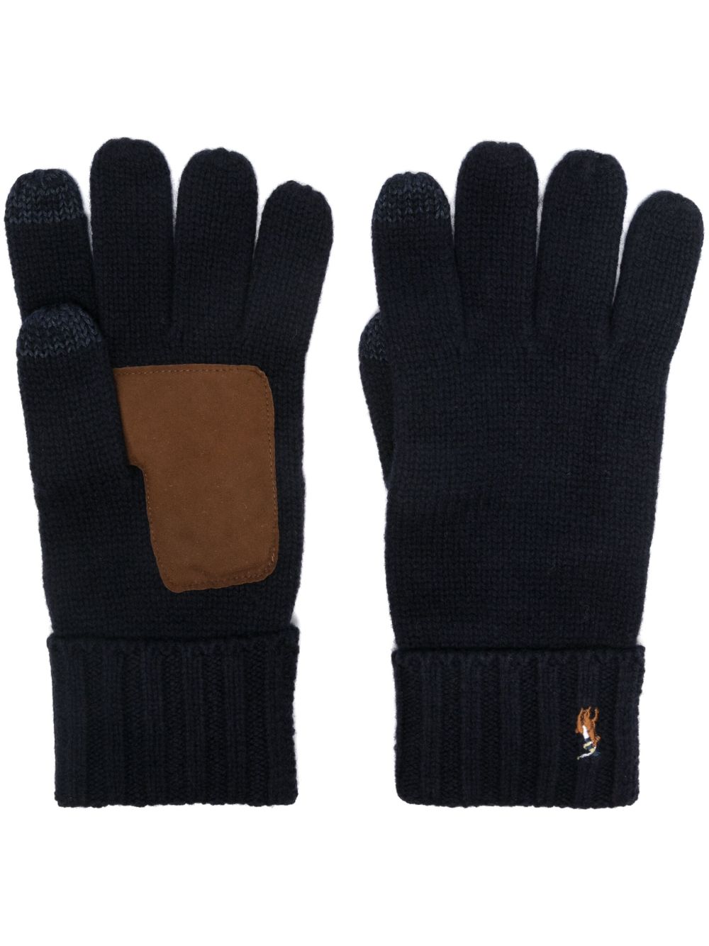 Polo Ralph Lauren 羊毛触屏手套 - 蓝色