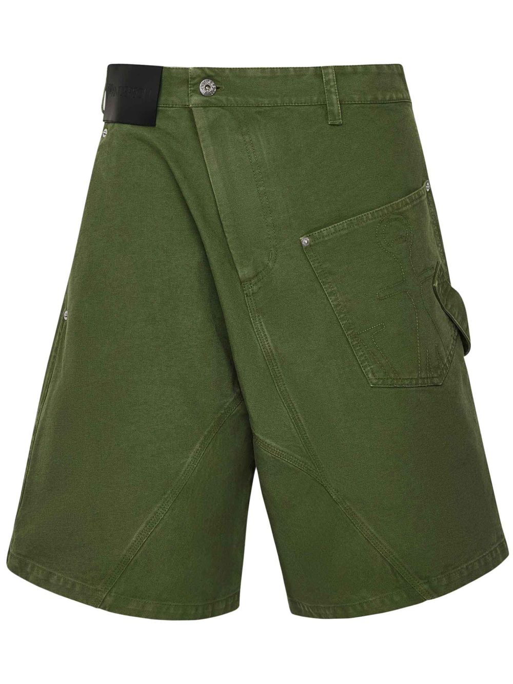 JW Anderson Twisted Workwear 短裤 - 绿色