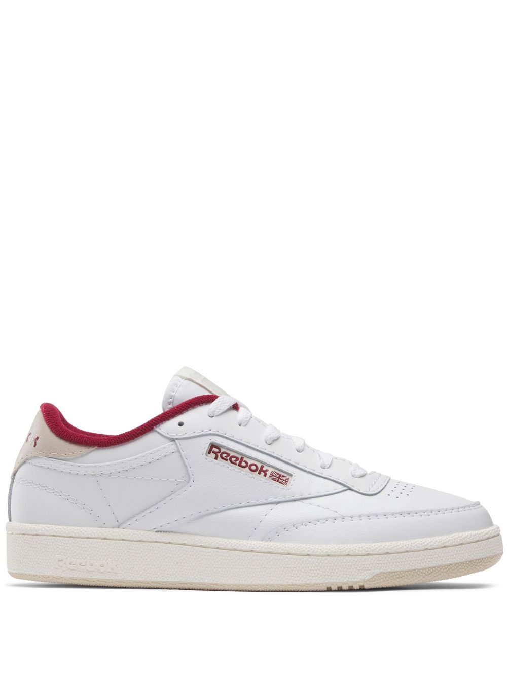 Reebok Club C 85 皮质运动鞋 - 白色