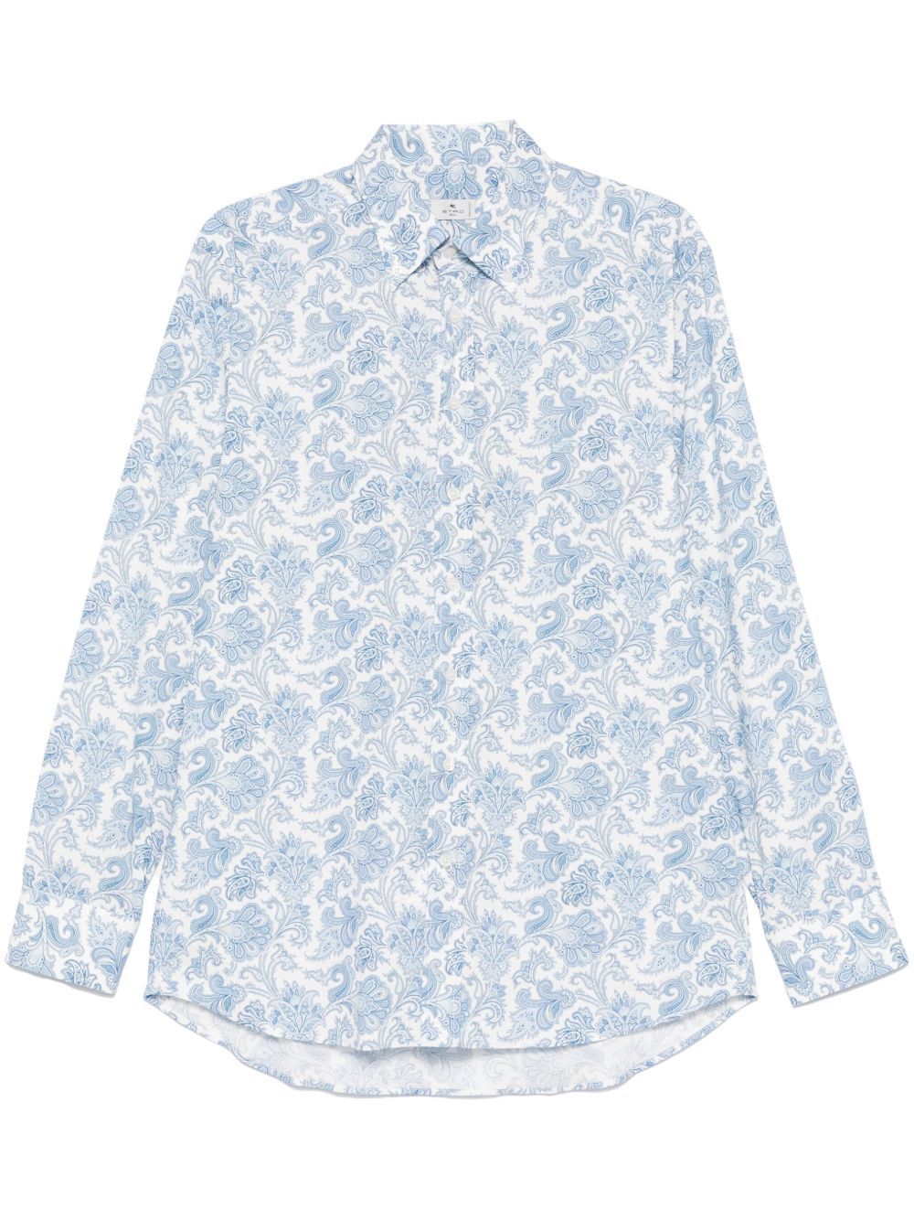 ETRO 佩斯理印花衬衫 - 蓝色