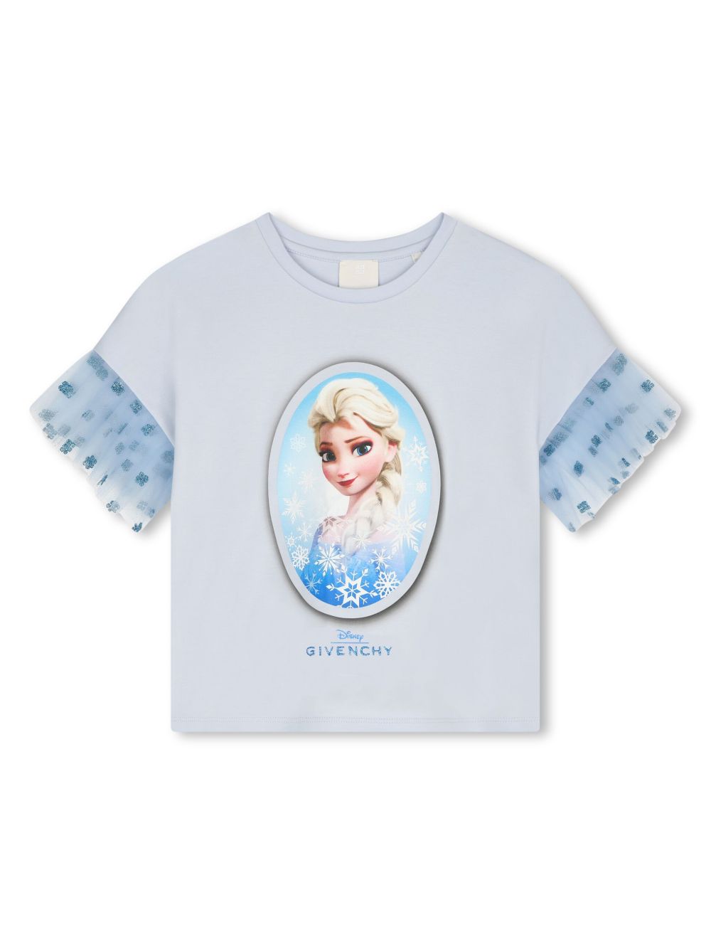 Givenchy Kids x Disney 图案印花棉T恤 - 蓝色