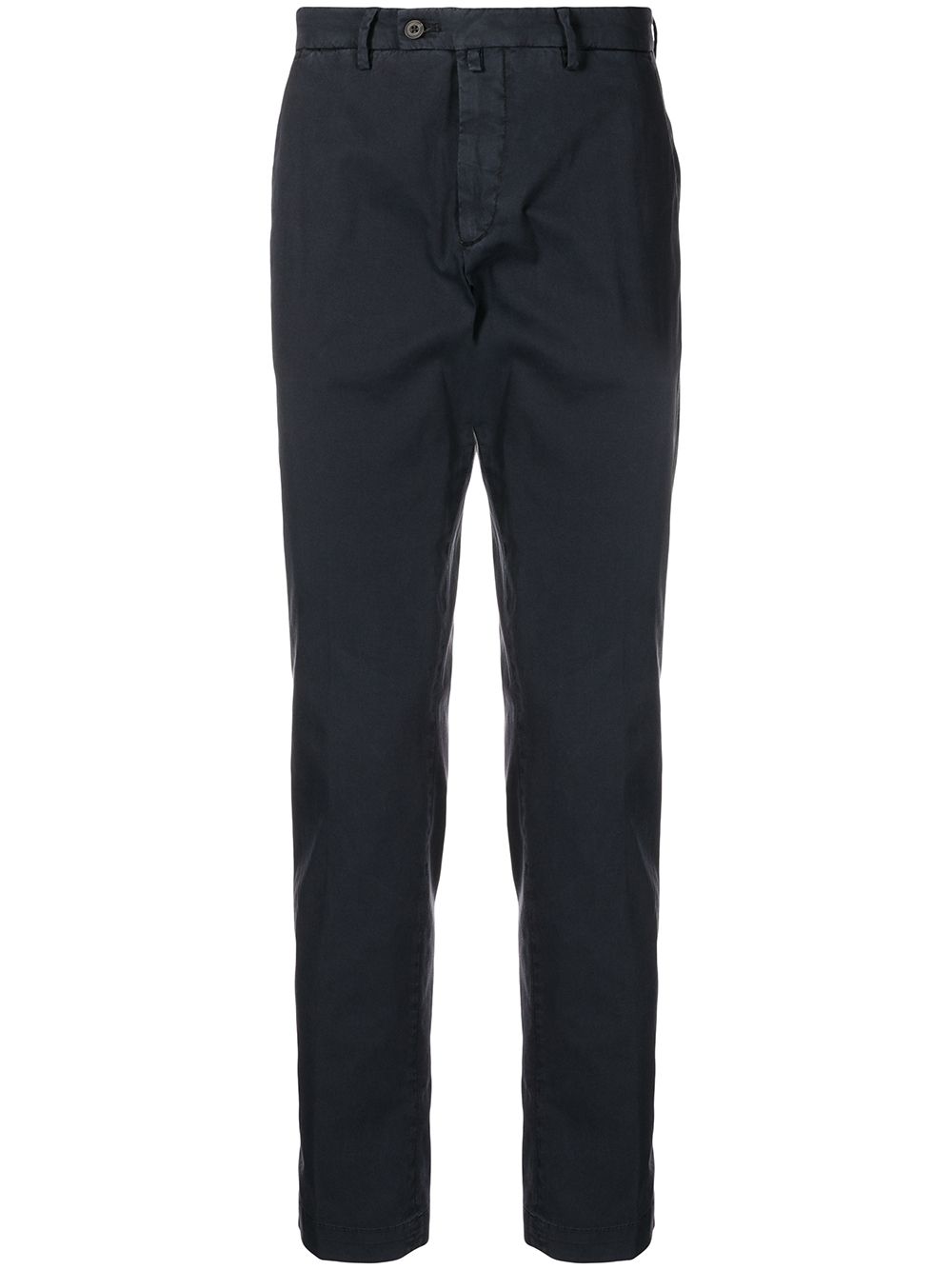 Corneliani 修身卡其裤 - 蓝色