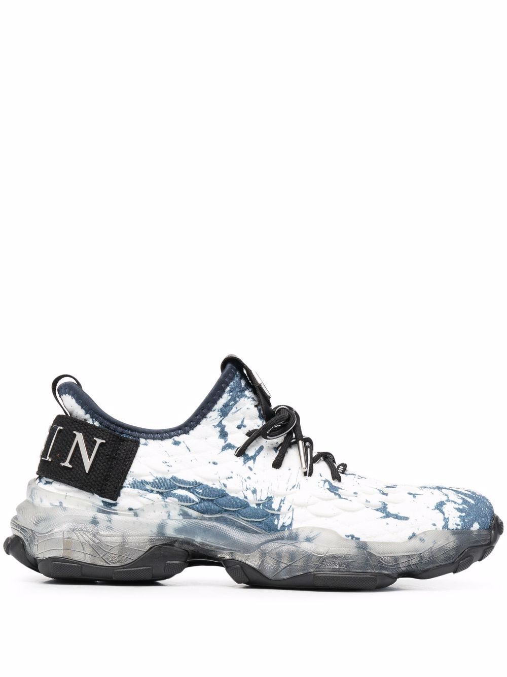 Philipp Plein Runner Hyper $hock 运动鞋 - 白色
