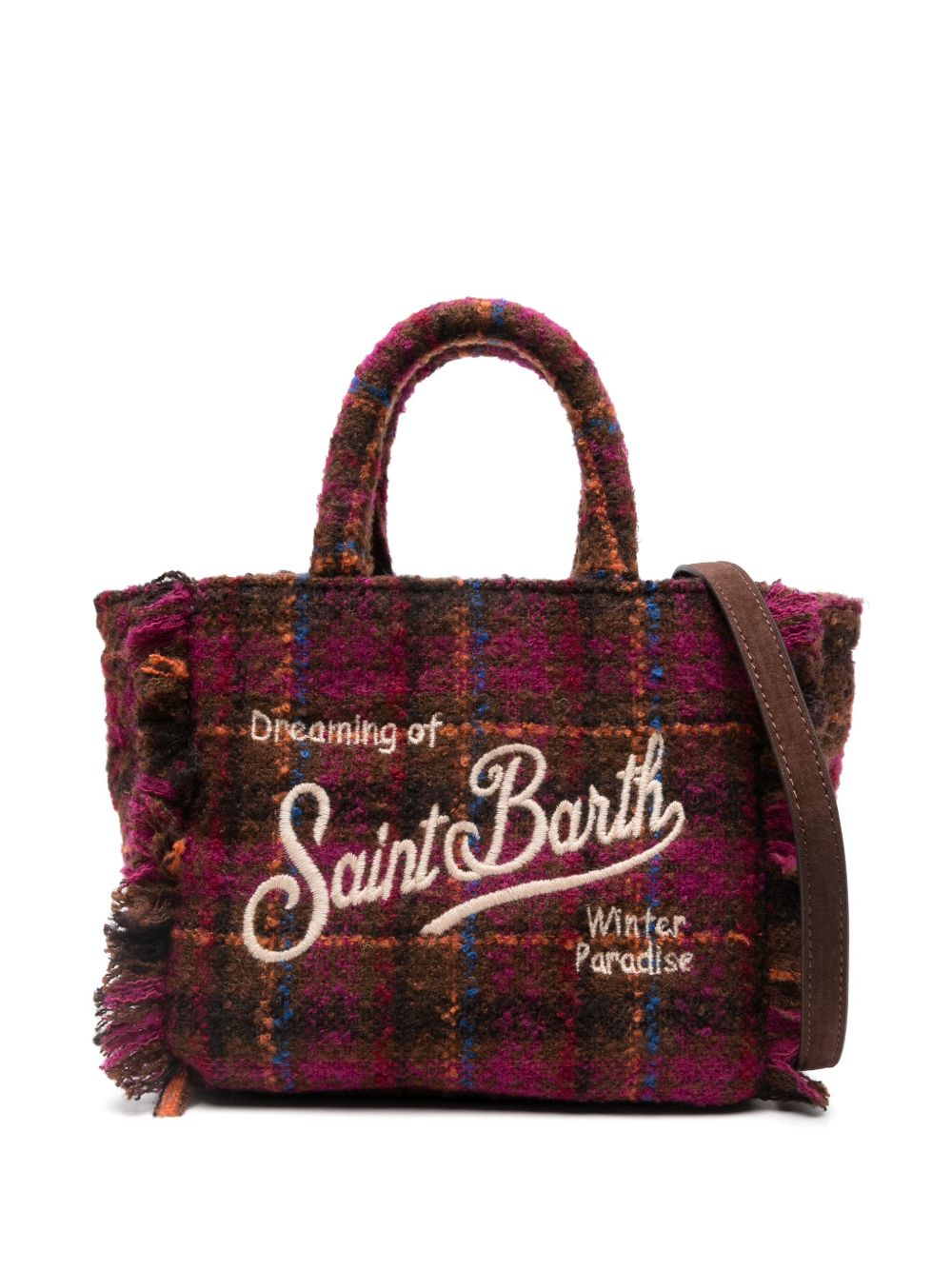 MC2 Saint Barth Kids Vanity 迷你托特包 - 褐色