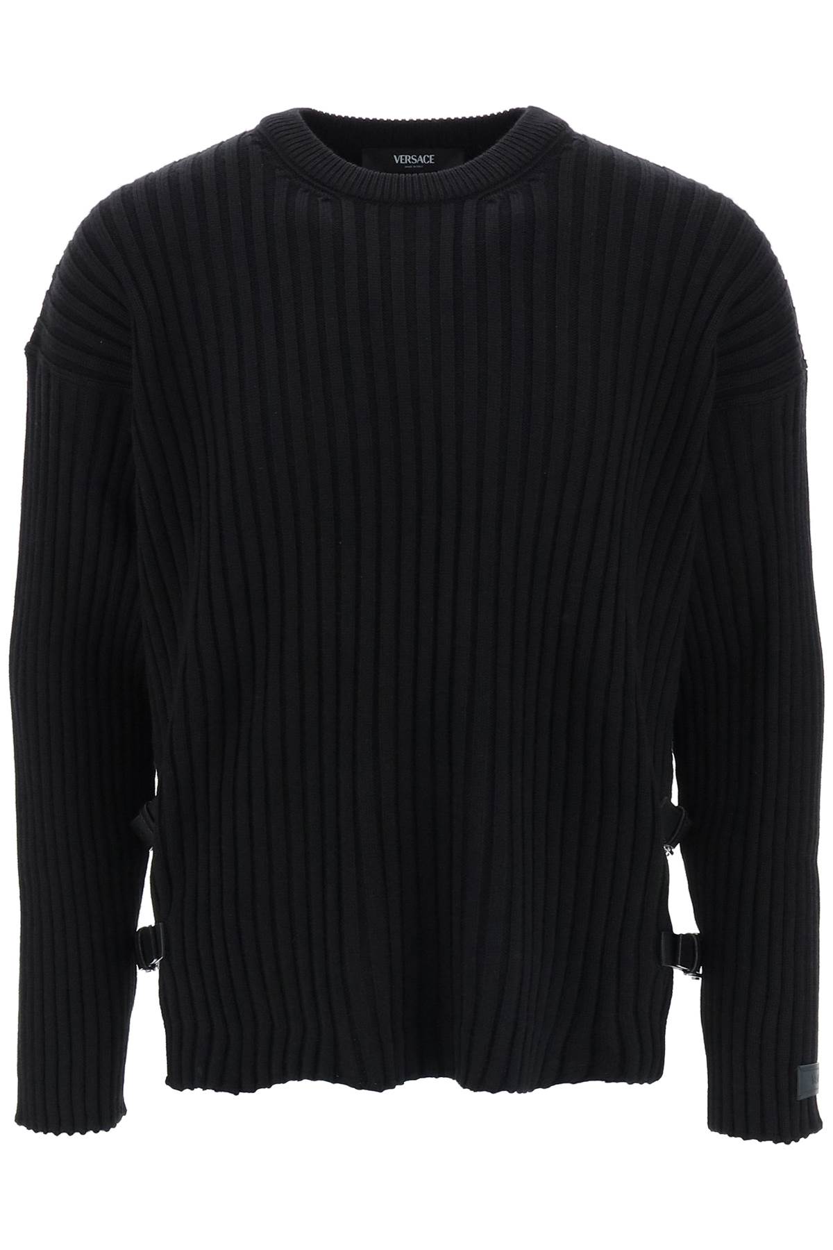 Versace Sweater With Side Buckles